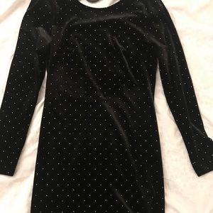 Express studded velvet dress - for holiday parties